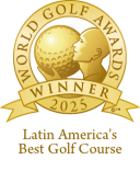Latin America's Best Golf Course 2025 Winner Shield Gold